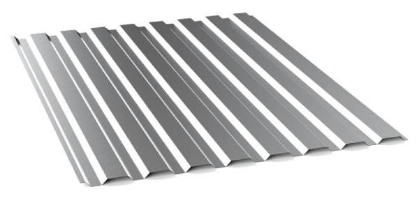 Профнастил оцинкованный 0.65x750x805